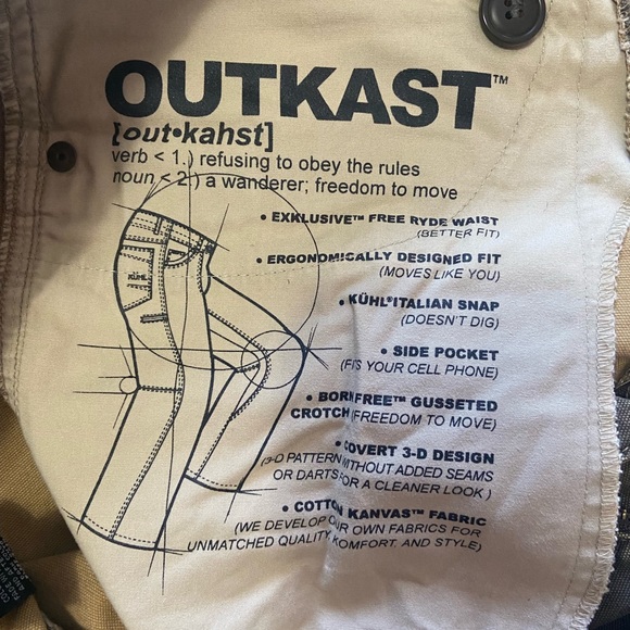 Kuhl Mens Outkast Pants - Picture 4 of 5